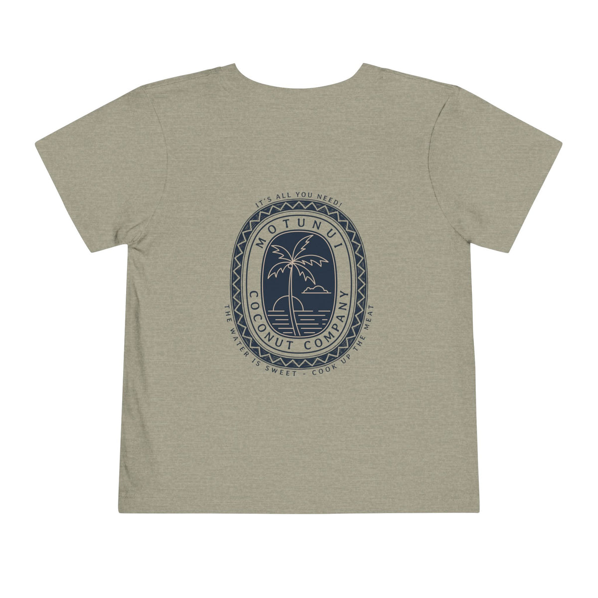 Motunui Coconut Company Bella Canvas Toddler Short Sleeve Tee