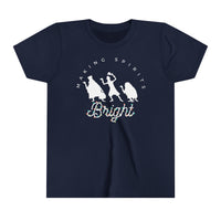 Making Spirits Bright Bella Canvas Youth Short Sleeve Tee