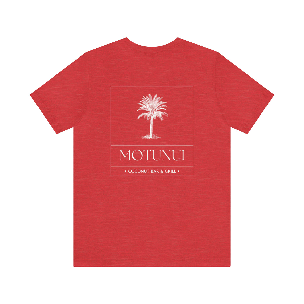 Motunui Coconut Bar and Grill Bella Canvas Unisex Jersey Short Sleeve Tee