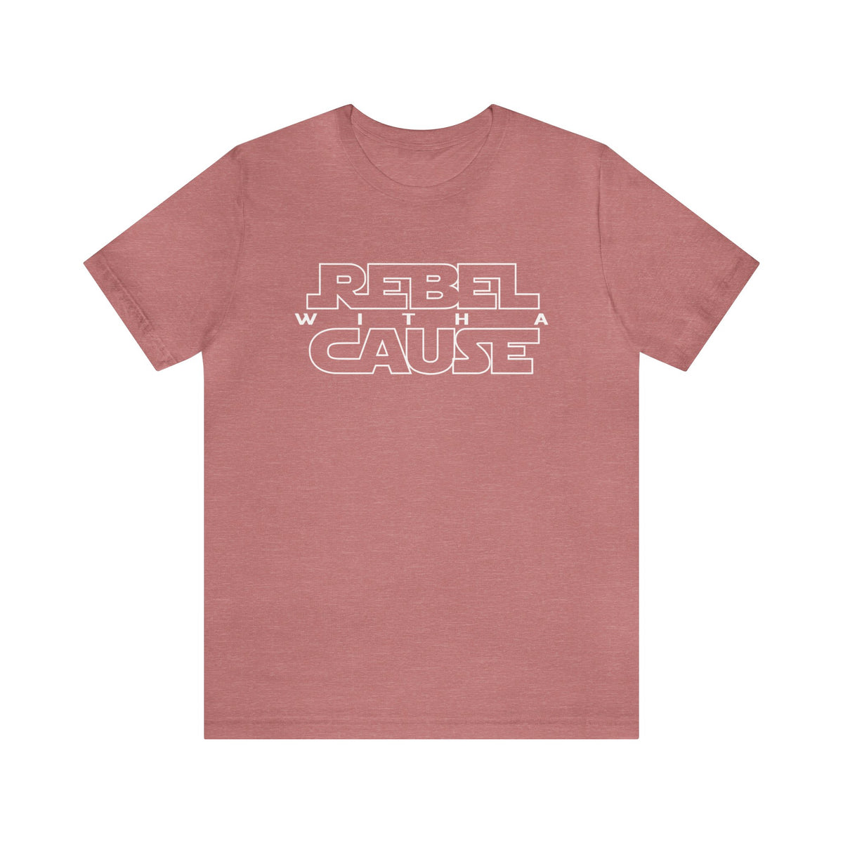 Rebel With A Cause Bella Canvas Unisex Jersey Short Sleeve Tee