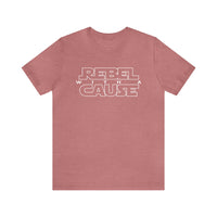 Rebel With A Cause Bella Canvas Unisex Jersey Short Sleeve Tee