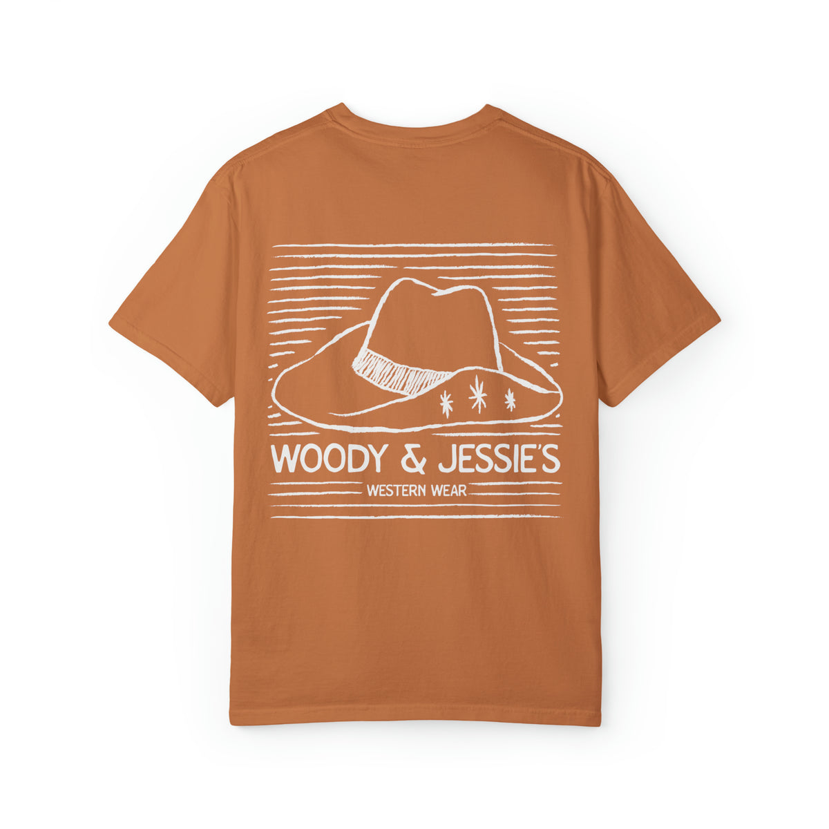 Woody & Jessie's Western Wear Comfort Colors Unisex Garment-Dyed T-shirt