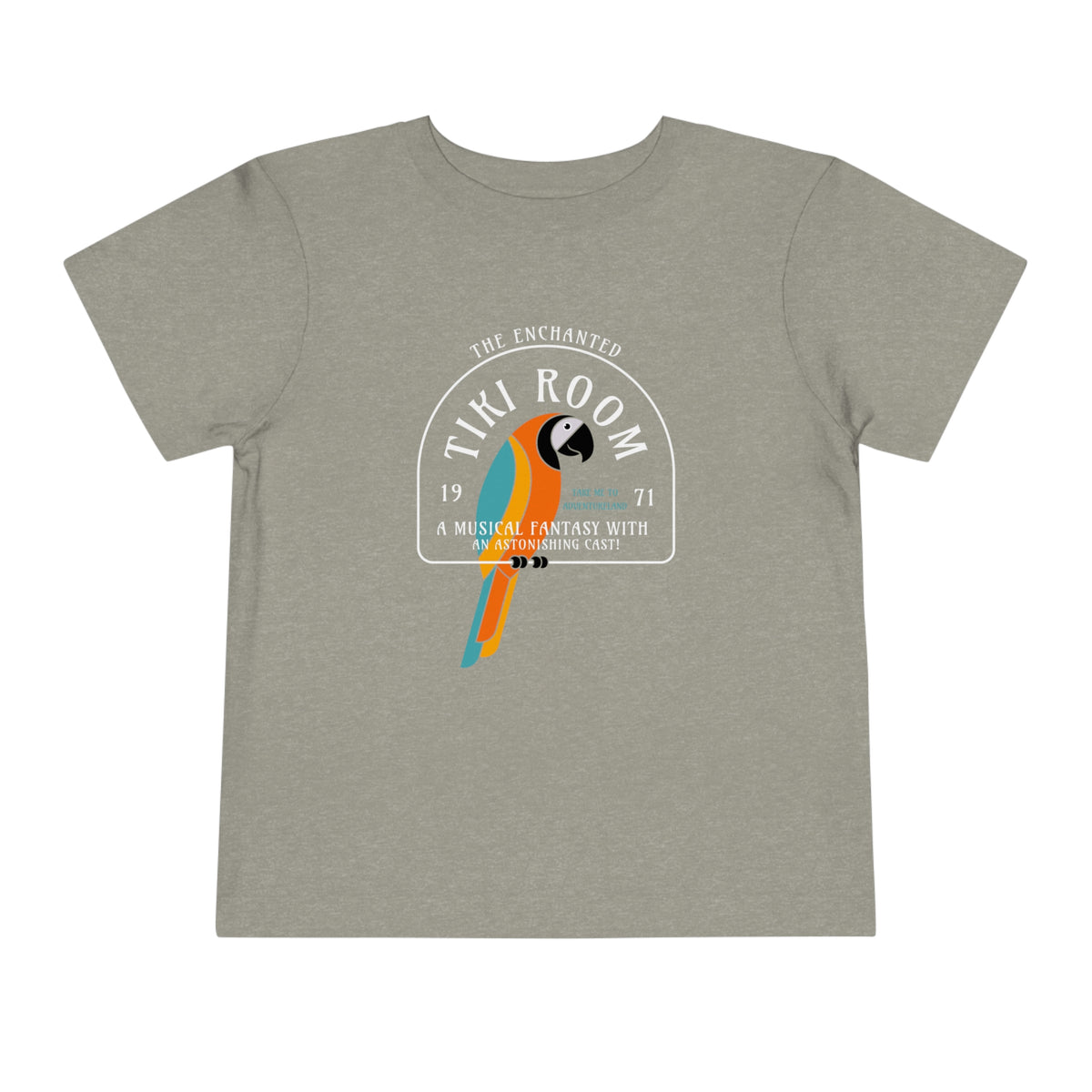 Enchanted Tiki Room Bella Canvas Toddler Short Sleeve Tee