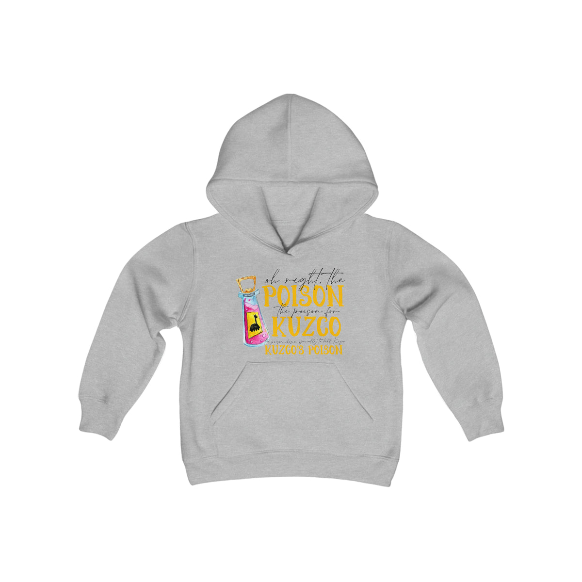 Oh Right The Poison Gildan Youth Heavy Blend Hooded Sweatshirt