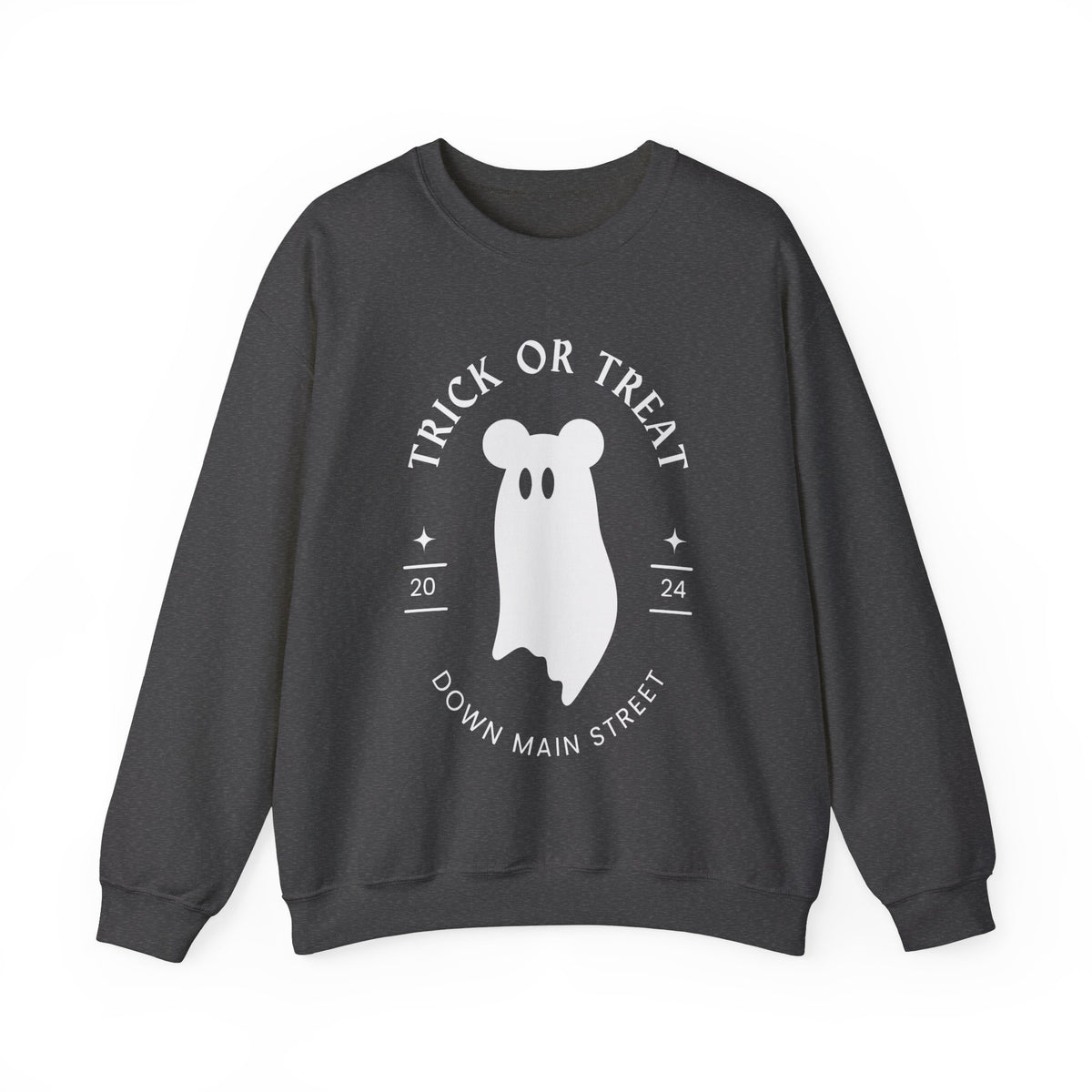 Trick or Treat Down Main Street Unisex Heavy Blend™ Crewneck Sweatshirt