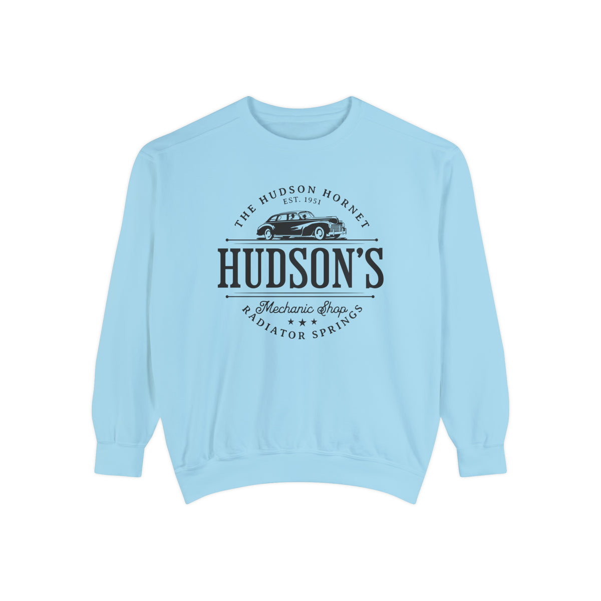 Hudson's Mechanic Shop Comfort Colors Unisex Garment-Dyed Sweatshirt