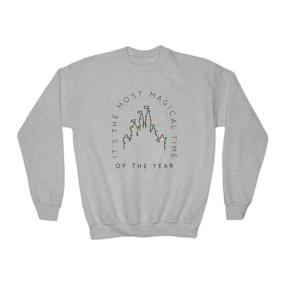 Most Magical Time Of The Year Gildan Youth Crewneck Sweatshirt