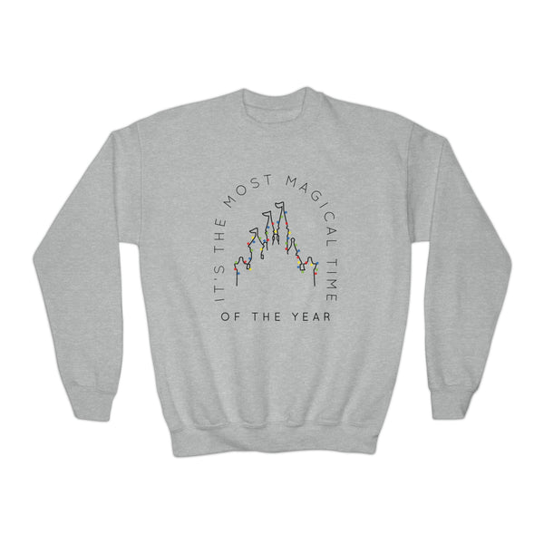Most Magical Time Of The Year Gildan Youth Crewneck Sweatshirt