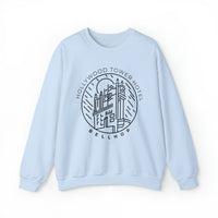 Hollywood Tower Hotel Bellhop Gildan Unisex Heavy Blend™ Crewneck Sweatshirt