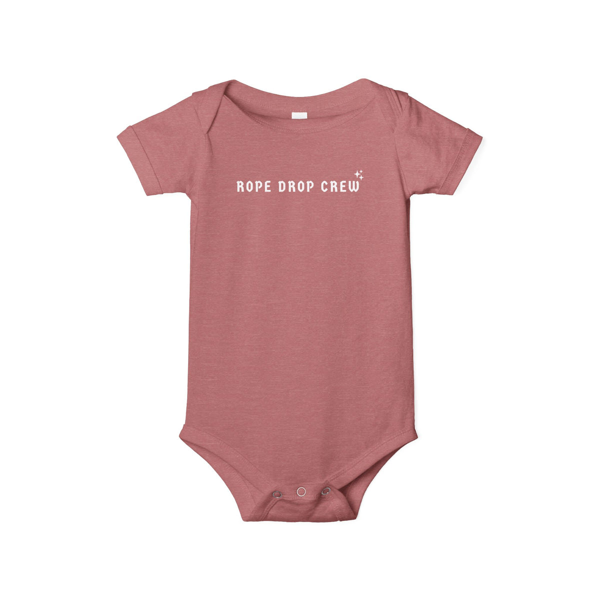 Rope Drop Crew Bella Canvas Infant Jersey One Piece