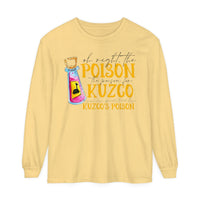 Oh Right The Poison Comfort Colors Unisex Garment-dyed Long Sleeve T-Shirt