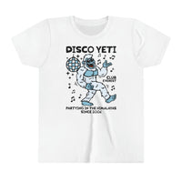 Disco Yeti Bella Canvas Youth Short Sleeve Tee