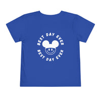 Best Day Ever Bella Canvas Toddler Short Sleeve Tee