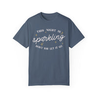 The Night Is Sparkling Comfort Colors Unisex Garment-Dyed T-shirt
