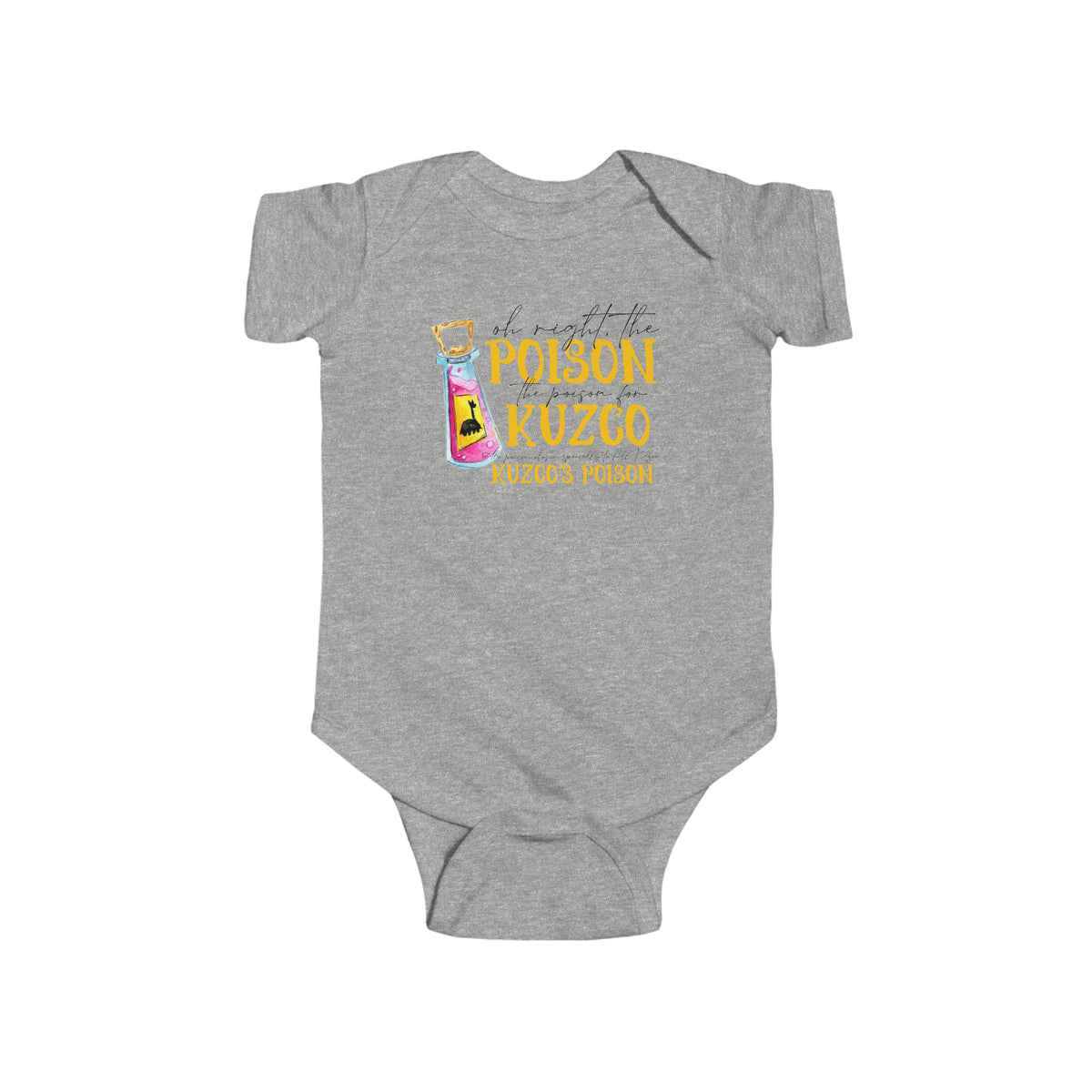 Oh Right The Poison Rabbit Skins Infant Fine Jersey Bodysuit