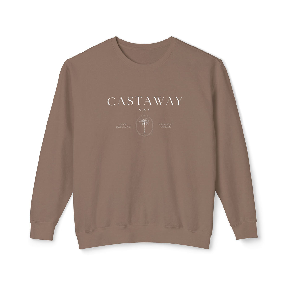 Castaway Cay Unisex Lightweight Comfort Colors Crewneck Sweatshirt