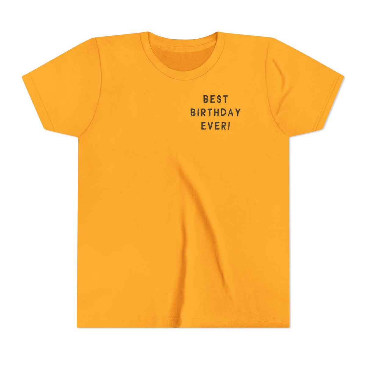 Best Birthday Ever Bella Canvas Youth Short Sleeve Tee