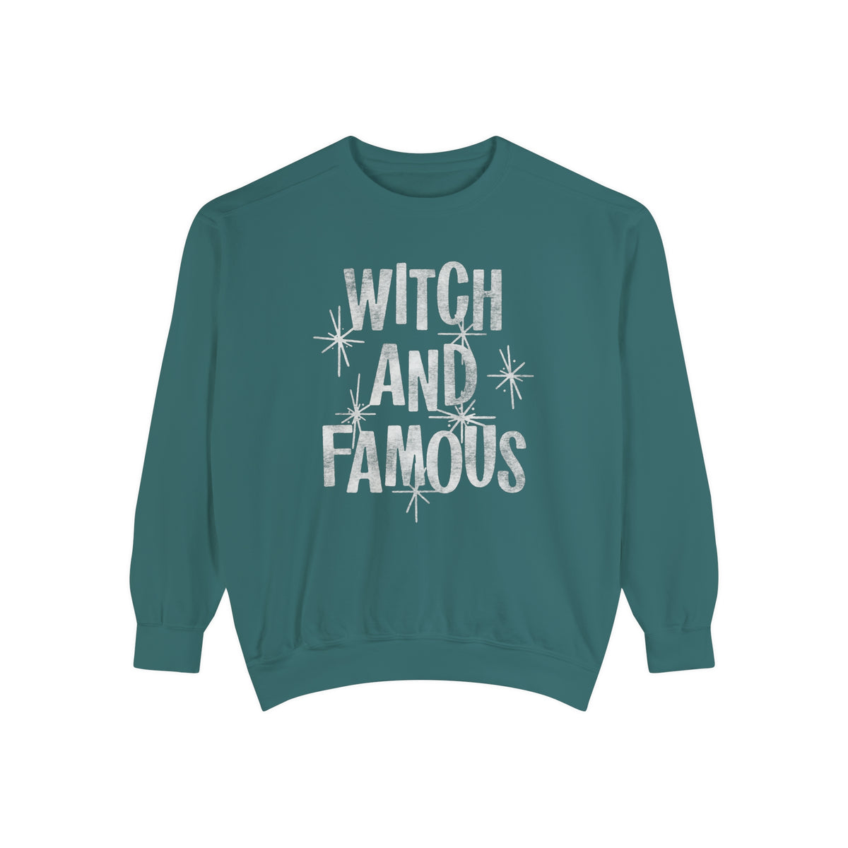 Witch and Famous Comfort Colors Unisex Garment-Dyed Sweatshirt