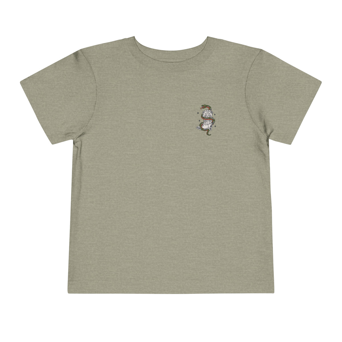 There's A Snake In My Boot Bella Canvas Toddler Short Sleeve Tee