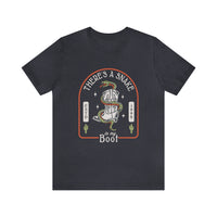 There's A Snake In My Boot Bella Canvas Unisex Jersey Short Sleeve Tee