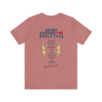 Drink Around The World Tour Bella Canvas Unisex Jersey Short Sleeve Tee