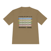 Monorail Crawl Unisex Moisture Wicking Tee