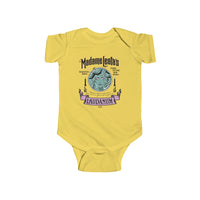 Madame Leota’s Laudanum Teal Rabbit Skins Infant Fine Jersey Bodysuit
