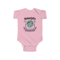 Madame Leota’s Laudanum Teal Rabbit Skins Infant Fine Jersey Bodysuit