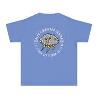 Pepa's Weather Center Comfort Colors Youth Midweight Tee