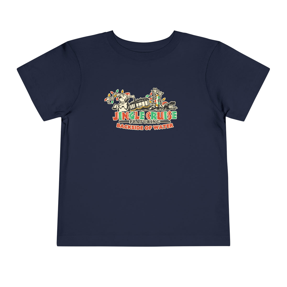 Jingle Cruise Bella Canvas Toddler Short Sleeve Tee
