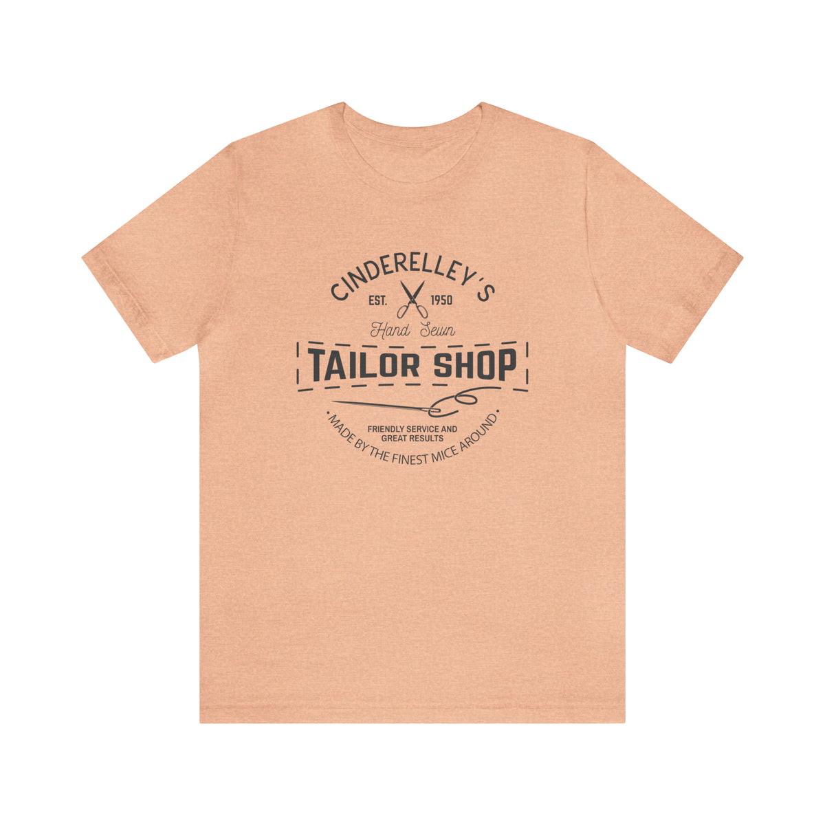 Cinderelley’s Tailor Shop Canvas Unisex Jersey Short Sleeve Tee