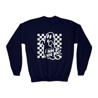 How Do You Boo? Gildan Youth Crewneck Sweatshirt