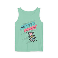 Traffic Lights Swiftie Comfort Colors Unisex Garment-Dyed Tank Top