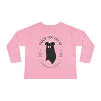 Trick or Treat Down Main Street Toddler Long Sleeve Tee