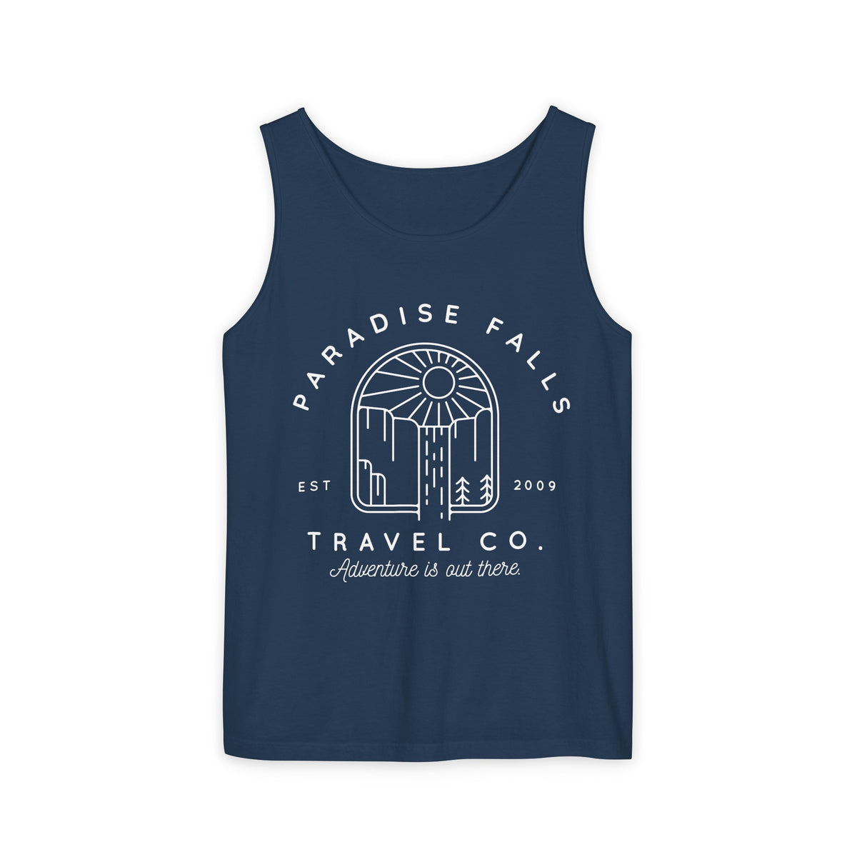 Paradise Falls Comfort Colors Unisex Garment-Dyed Tank Top