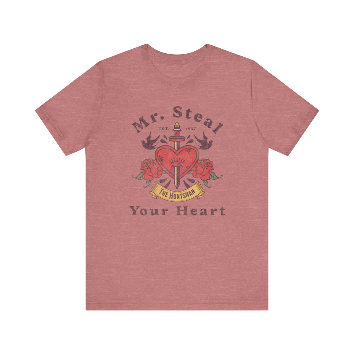 Mr. Steal Your Heart Bella Canvas Unisex Jersey Short Sleeve Tee