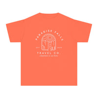 Paradise Falls Vacation Co. Comfort Colors Youth Midweight Tee