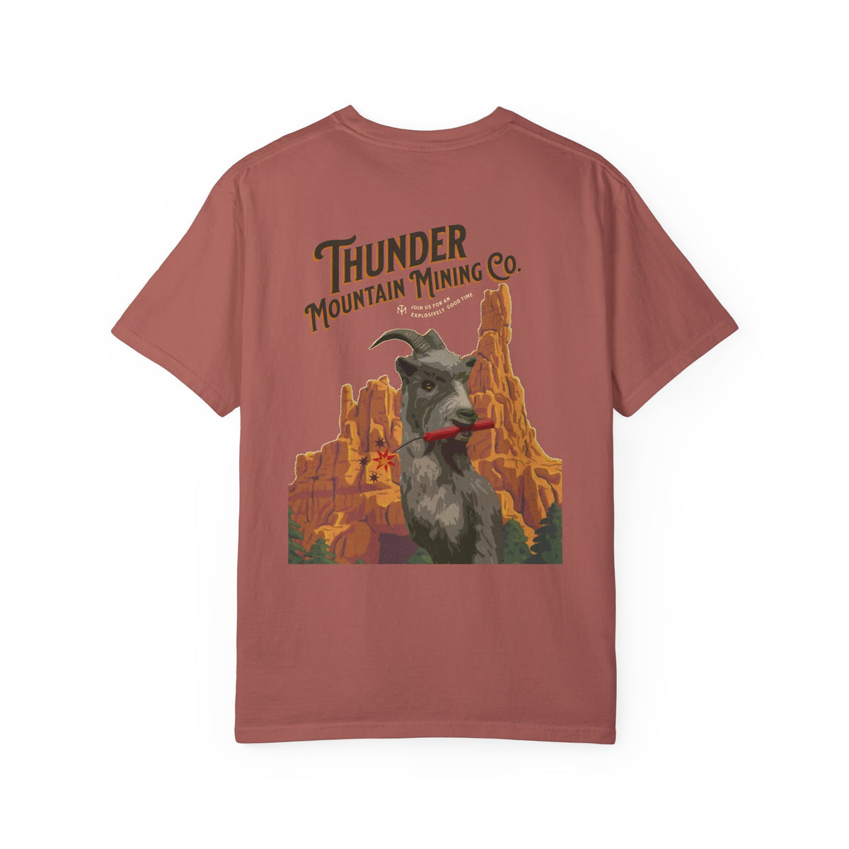 Thunder Mountain Mining Co. Comfort Colors Unisex Garment-Dyed T-shirt