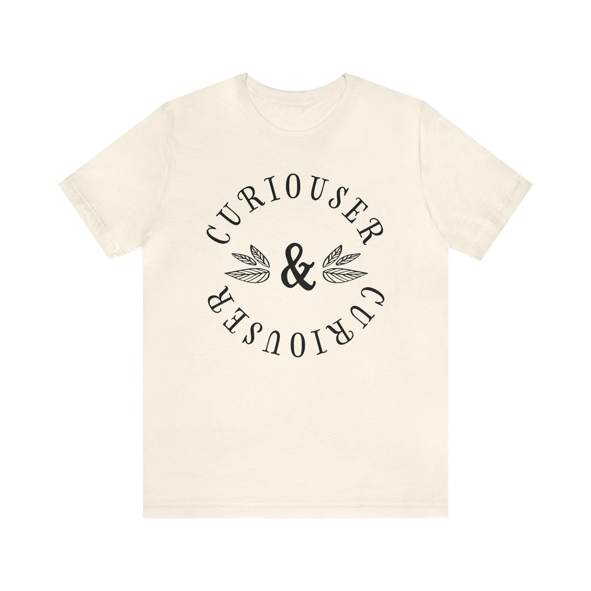 Curiouser & Curiouser Bella Canvas Unisex Jersey Short Sleeve Tee