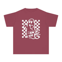 How Do You Boo? Comfort Colors Youth Midweight Tee