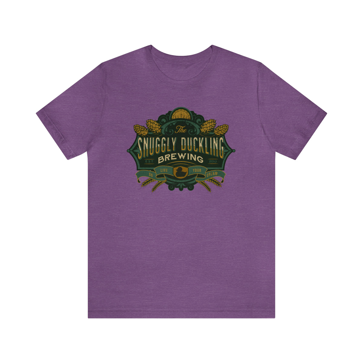 The Snuggly Duckling Brewing Bella Canvas Unisex Jersey Short Sleeve Tee