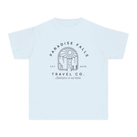 Paradise Falls Vacation Co. Comfort Colors Youth Midweight Tee