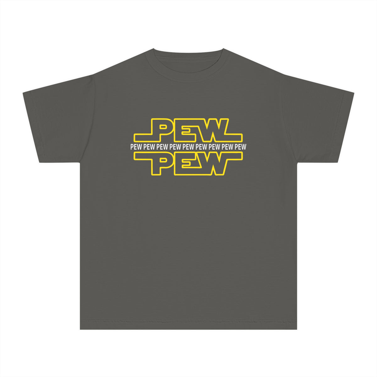 PEW PEW PEW Comfort Colors Youth Midweight Tee