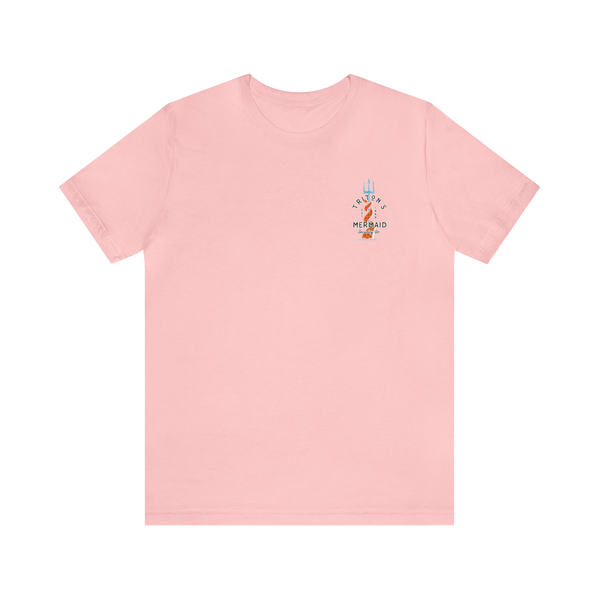 Triton's Mermaid Security Bella Canvas Unisex Jersey Short Sleeve Tee