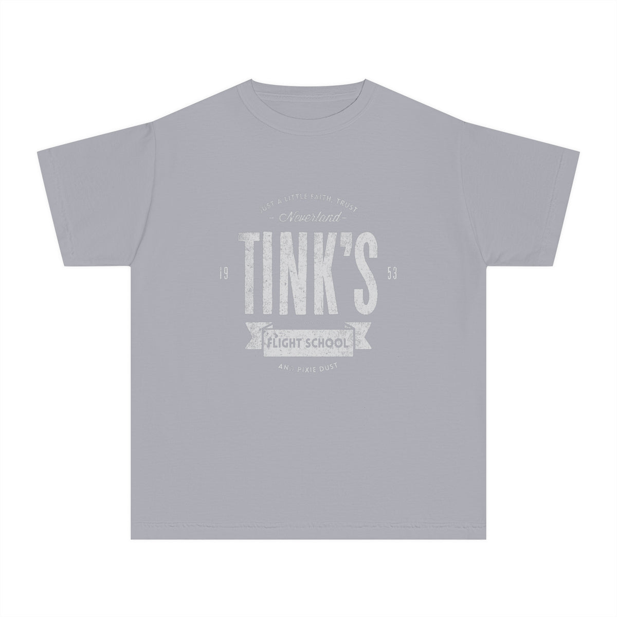 Tink's Flight School Comfort Colors Youth Midweight Tee