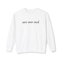 Rope Drop Crew Unisex Lightweight Comfort Colors Crewneck Sweatshirt