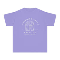 Paradise Falls Vacation Co. Comfort Colors Youth Midweight Tee