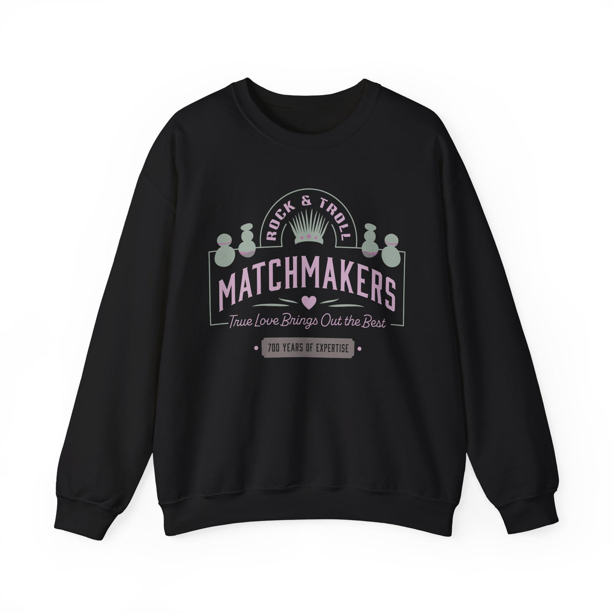 Rock And Troll Matchmakers Gildan Unisex Heavy Blend™ Crewneck Sweatshirt