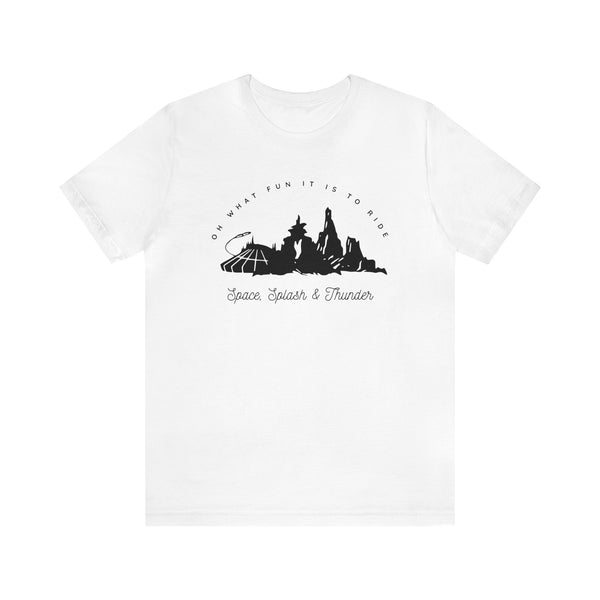 Oh What Fun It Is To Ride Bella Canvas Unisex Jersey Short Sleeve Tee