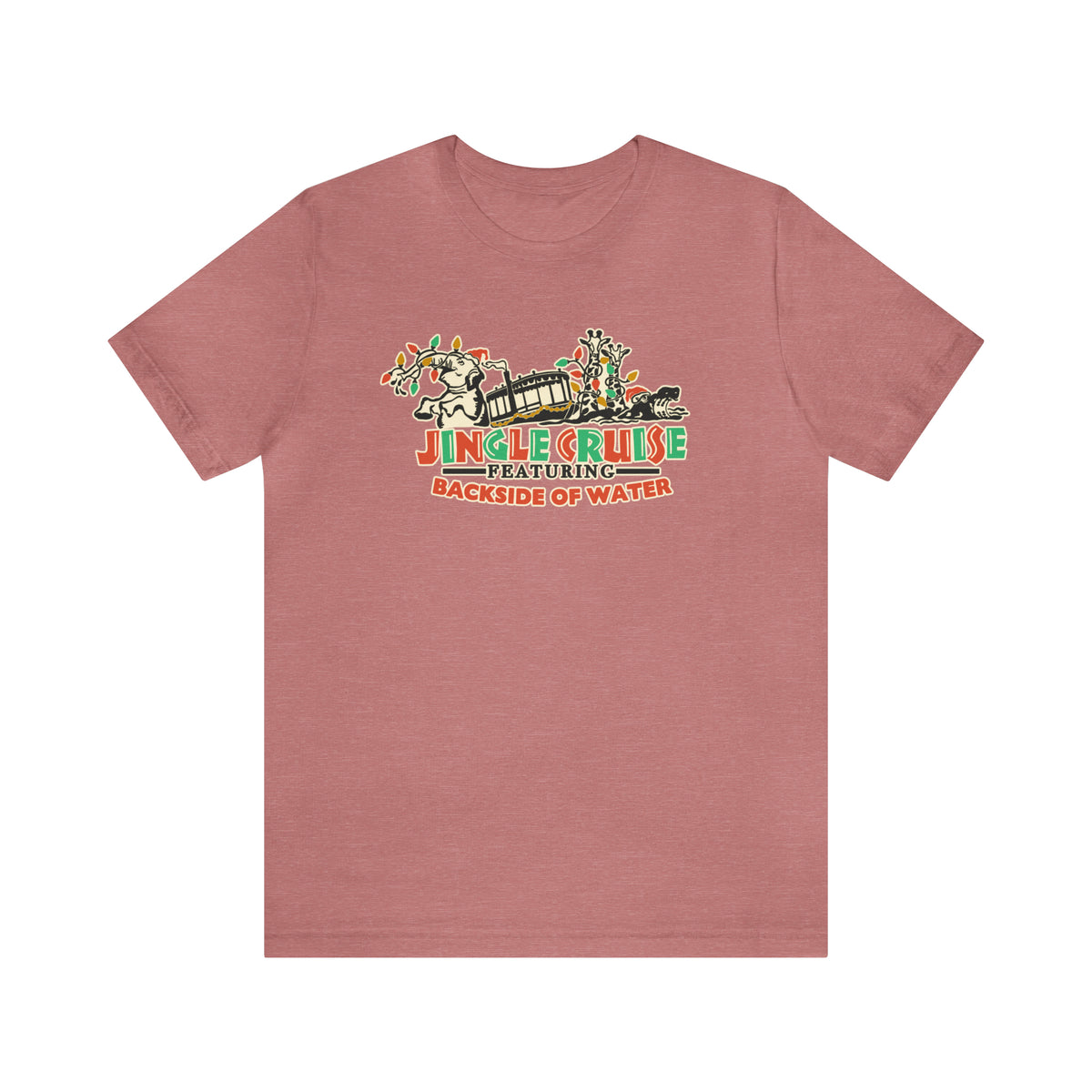 Jingle Cruise Bella Canvas Unisex Jersey Short Sleeve Tee